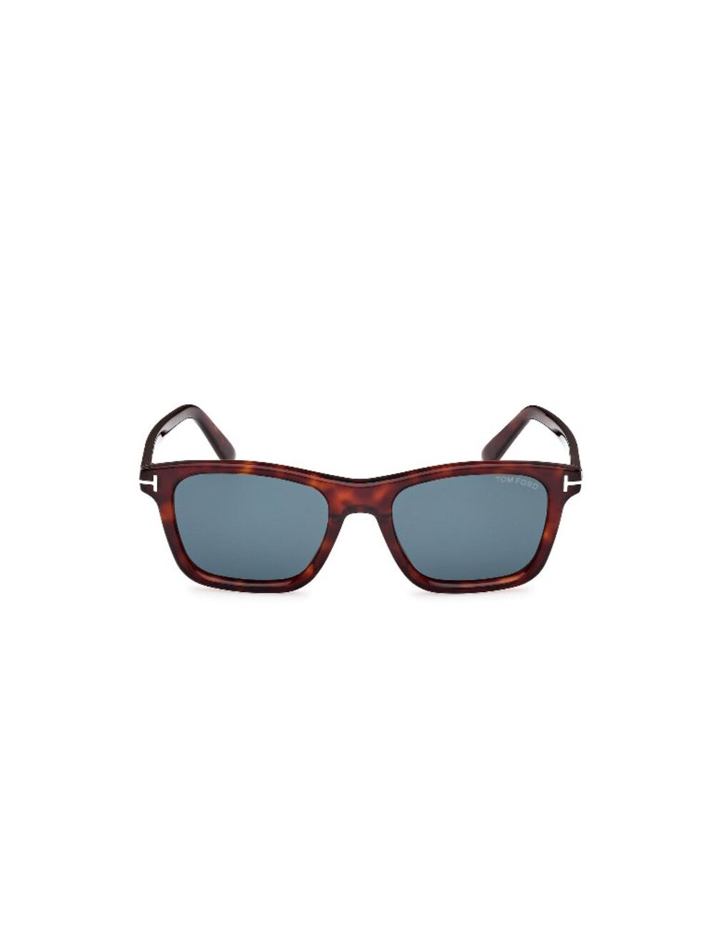 New Tom Ford Men's Sunglasses Havana Square Blue Lens Injected Frame FT1179 54V